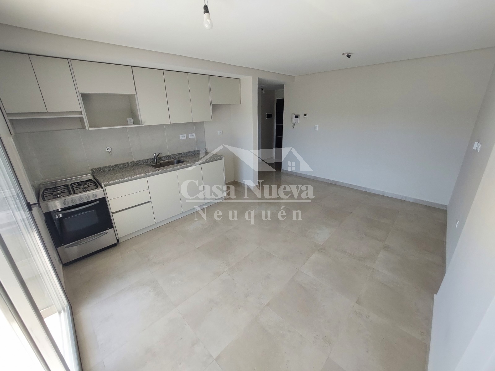 Departamento en alquiler ,  1 dormitorio  con cochera.